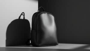 Der Rucksack in Schwarz ist das neue Mode-Must-have