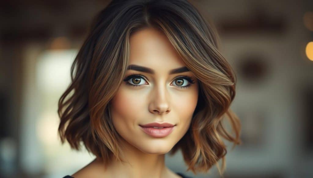 Frisuren für herzförmige Gesichter