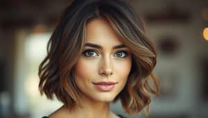 Frisuren für herzförmige Gesichter