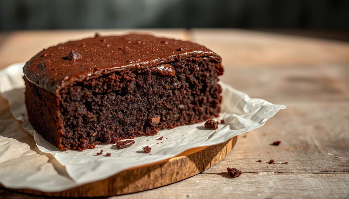 Rezept für leckeren Milchtüten-Schokokuchen ohne Mehl und ohne Backen