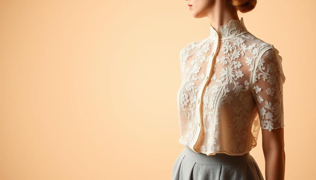 Spitzenbluse: So trägt man den romantischen Mode-Klassiker