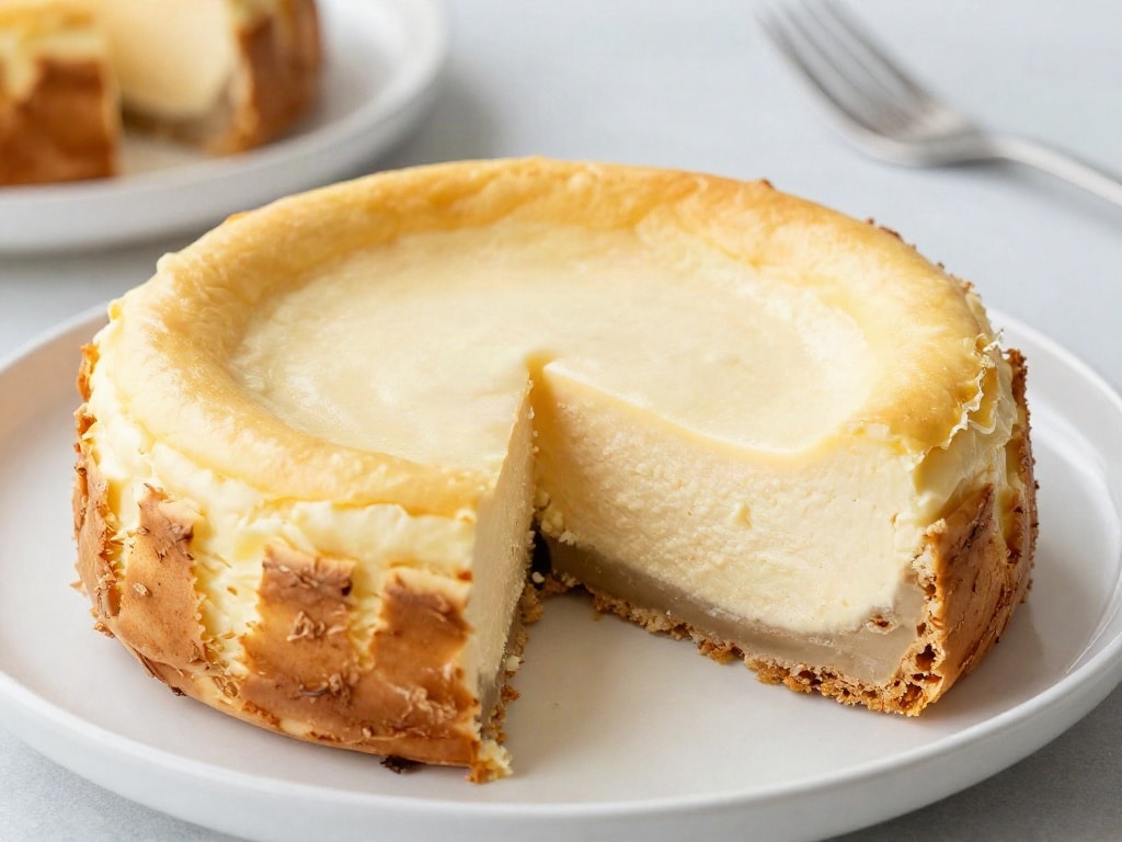 Käsekuchen ohne Boden