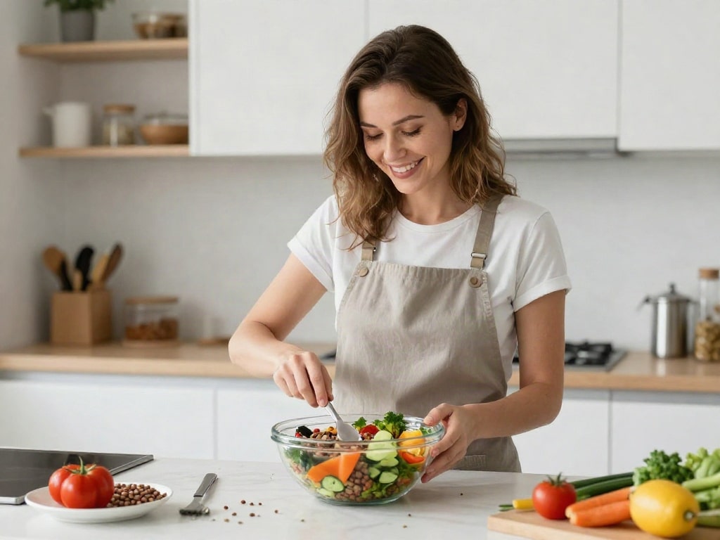 Linsensalat Rezept