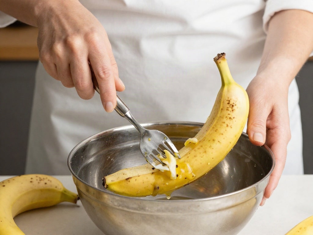 Bananenbrot ohne Zucker